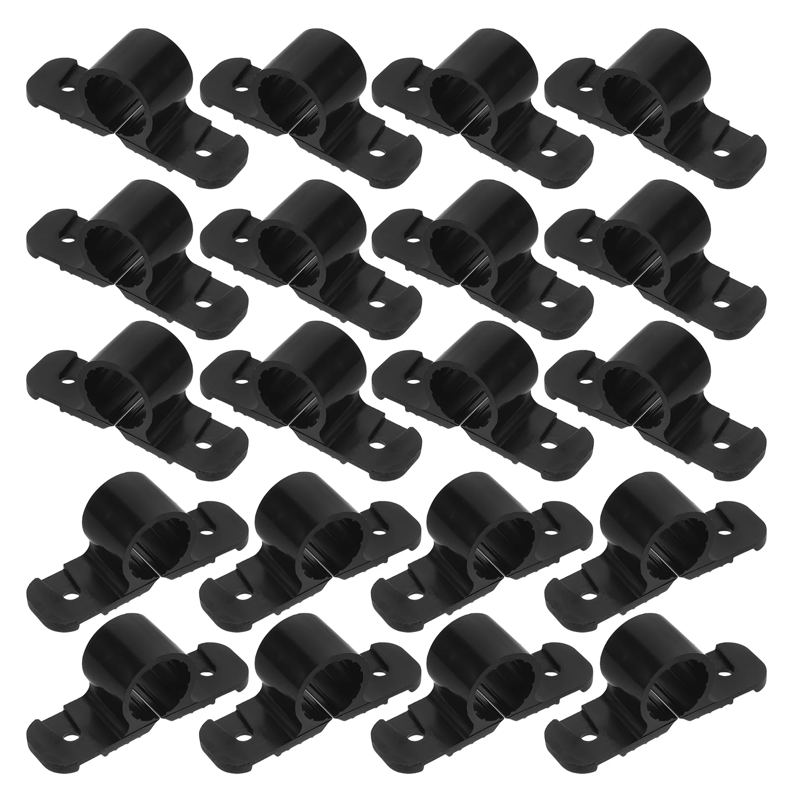 50 Pcs Black Plastic Heavy Duty Wall Pipe Clamps /2 Inch Size Bulk Pack Sturdy Support Durable Materials
50 Pcs Black Plastic Heavy Duty Wall Pipe Clamps /2 Inch Size Bulk Pack Sturdy Support Durable Materials