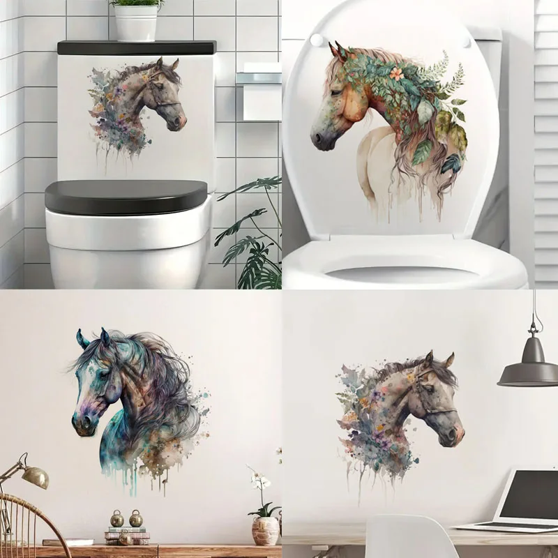 Beautiful Watercolor Horse Self-Adhesive Wall Decal - Removable, Reusable PVC Sticker for Kitchen & Living Room Decor
Beautiful Watercolor Horse Self-Adhesive Wall Decal - Removable, Reusable PVC Sticker for Kitchen & Living Room Decor