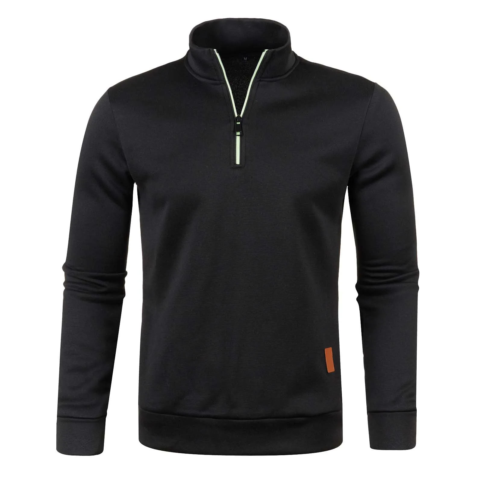 Autumn Men'S Half Zipper Sweatshirts Long Sleeve Solid Color Pullover Turtleneck Streetwear Winter Warm Jacket Sport Coats
Autumn Men'S Half Zipper Sweatshirts Long Sleeve Solid Color Pullover Turtleneck Streetwear Winter Warm Jacket Sport Coats