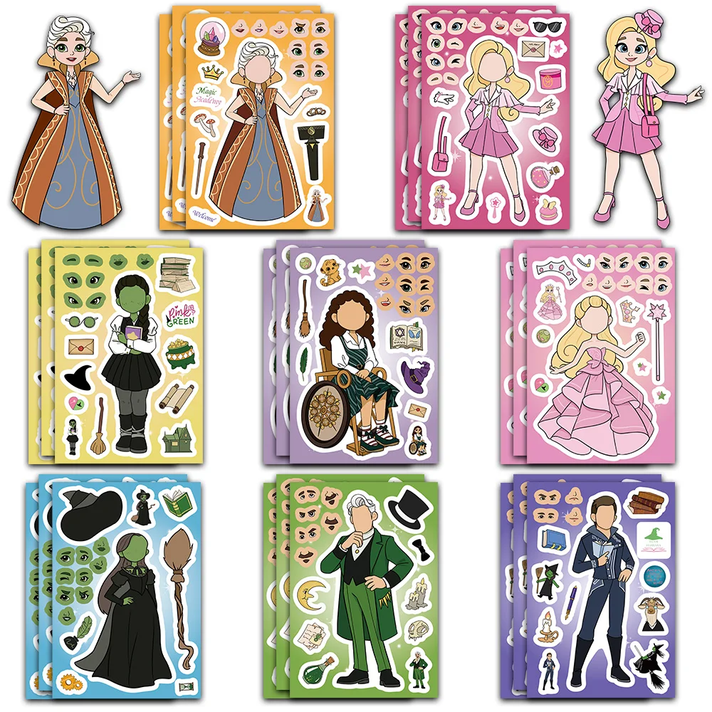 8/16 шт., Рождественский ужас, ночь/волшебная ведьма, коллаж, праздничные украшения, наклейки, чехол для телефона «сделай сам», рамка для скейтборда, дверь 
8/16 шт., Рождественский ужас, ночь/волшебная ведьма, коллаж, праздничные украшения, наклейки, чехол для телефона «сделай сам», рамка для скейтборда, дверь