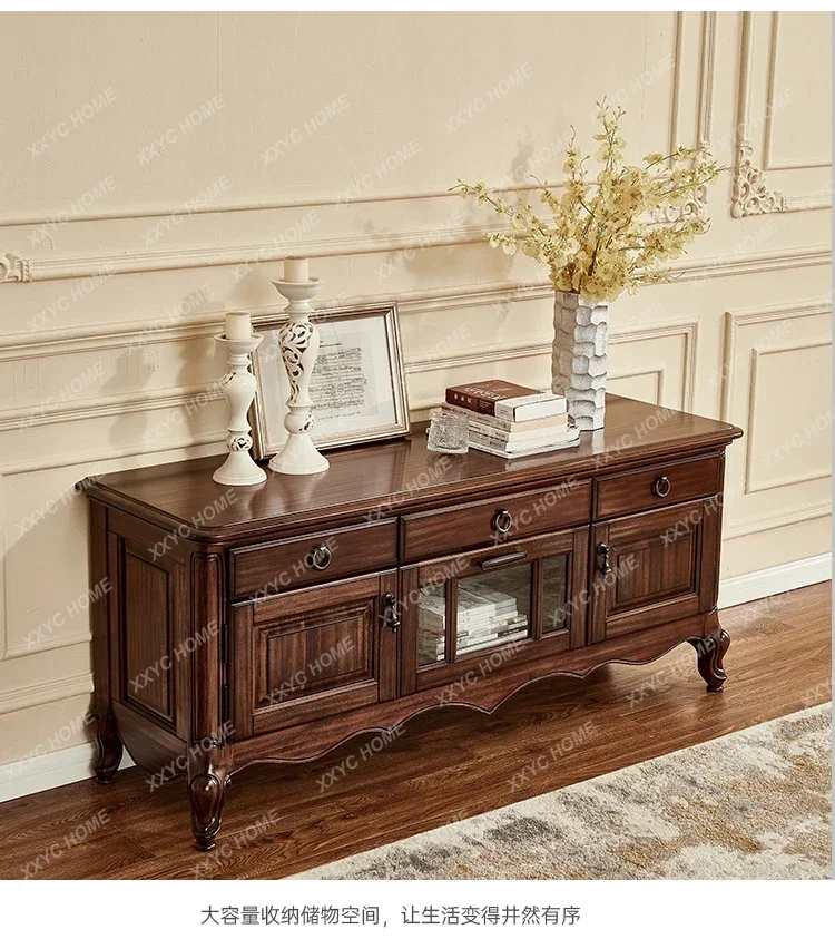 NN solid wood TV cabinet all solid wood black walnut bedroom 1.5 meters high
NN solid wood TV cabinet all solid wood black walnut bedroom 1.5 meters high