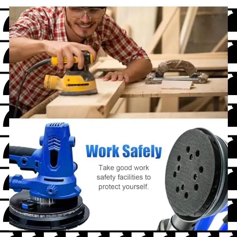 A44U 2Pcs 9 Inch Drywall Sander Hook And Loop Pad,Grade Sanding Tool,10 Holes,Backup Pad With 14Mm Thread Easy Install
A44U 2Pcs 9 Inch Drywall Sander Hook And Loop Pad,Grade Sanding Tool,10 Holes,Backup Pad With 14Mm Thread Easy Install