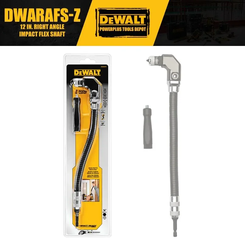 DEWALT DWARAFS-Z Right Angle Flex Shaft Bit Holder Universal Flexible Extension Rod Hose Connect Shaft Power Tool Accessoriess
DEWALT DWARAFS-Z Right Angle Flex Shaft Bit Holder Universal Flexible Extension Rod Hose Connect Shaft Power Tool Accessoriess