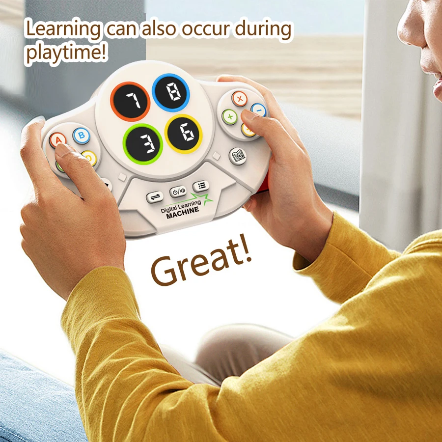 Kids Electronic 24-Point Math Learning Machine Educational Handheld Arithmetic Game Toy for Early Math Skills
Kids Electronic 24-Point Math Learning Machine Educational Handheld Arithmetic Game Toy for Early Math Skills
