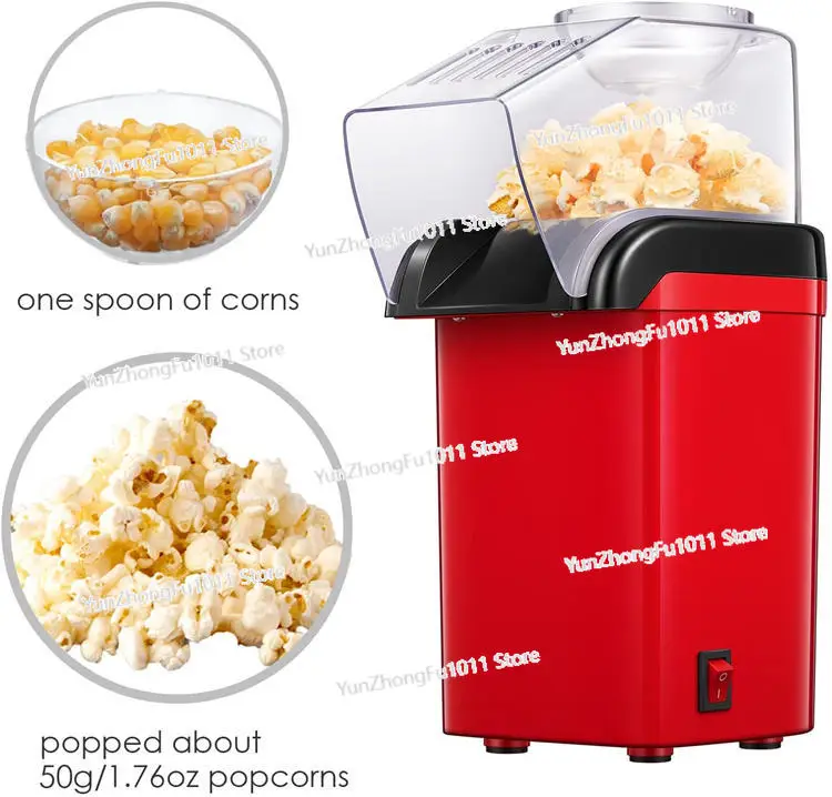 Automatic Mini Popcorn Machine Perfect Kitchenware Household Appliance for Home Kitchen Use