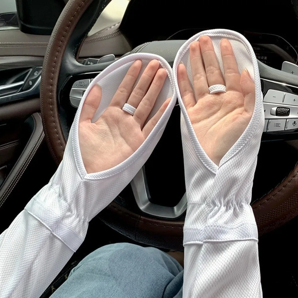 Long Sleeve Anti-sunburn Sleeve Loose Fit Ice Cooling Sun Protection Sleeves Anti-UV Adjustable Cuffs Cycling Sleeves
Long Sleeve Anti-sunburn Sleeve Loose Fit Ice Cooling Sun Protection Sleeves Anti-UV Adjustable Cuffs Cycling Sleeves
