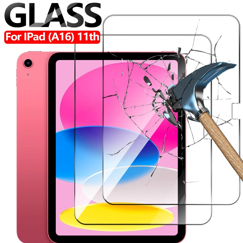 Tempered Glass Screen Protector For Ipad A16 11th Gen 10th 10.9inch Air11 Air13 Protective Films For iPad A16 Air11 Air13 13inch
Tempered Glass Screen Protector For Ipad A16 11th Gen 10th 10.9inch Air11 Air13 Protective Films For iPad A16 Air11 Air13 13inch