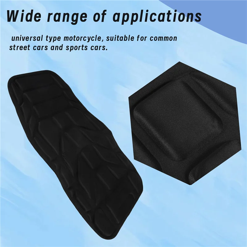 New Motorcycle Seat Cushion Cover Pad Universal Street Bike ATV Off-Road Saddle Pad For Yamaha Suzuki Honda Kawasaki-T61C 
New Motorcycle Seat Cushion Cover Pad Universal Street Bike ATV Off-Road Saddle Pad For Yamaha Suzuki Honda Kawasaki-T61C