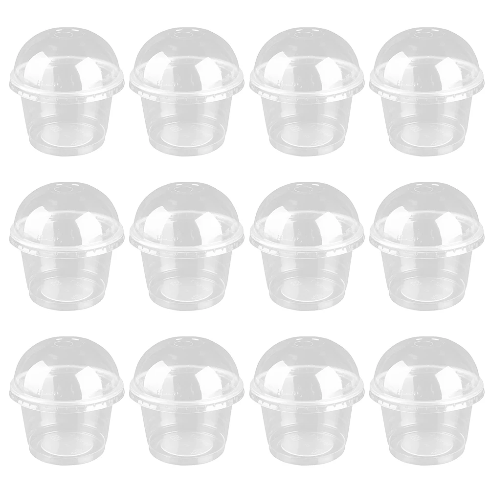 20 Pcs Cup Dessert Ice Cream Containers with Lids Clear Bowls Salad Cups Transparent for Desserts
20 Pcs Cup Dessert Ice Cream Containers with Lids Clear Bowls Salad Cups Transparent for Desserts