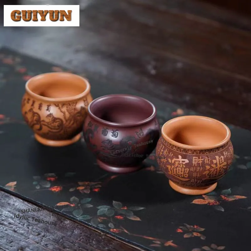 Чайная чашка из исинской глины 180 мл, традиционная чайная пиала, чашка для дегустации чая, чашка для оценки аромата, мастер-чашка Jianzhan для чайных церемоний
Чайная чашка из исинской глины 180 мл, традиционная чайная пиала, чашка для дегустации чая, чашка для оценки аромата, мастер-чашка Jianzhan для чайных церемоний