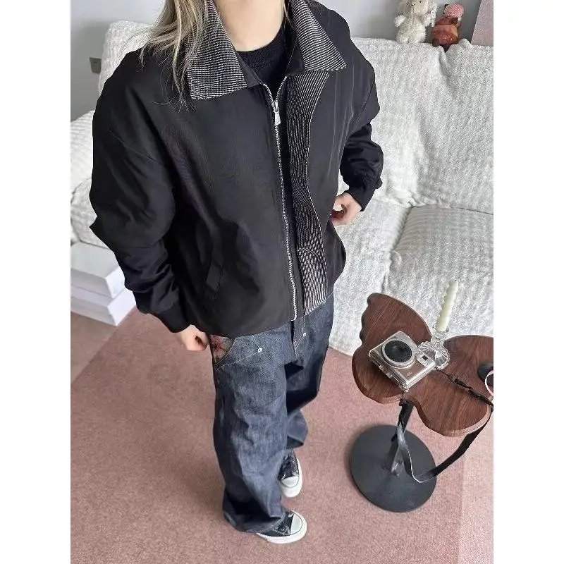 Spring Autumn Loose Fit Men's Jaet Sli Streetwear Hong Kong Sle Trendy Harajuku Korean Version Casual Coat
Spring Autumn Loose Fit Men's Jaet Sli Streetwear Hong Kong Sle Trendy Harajuku Korean Version Casual Coat