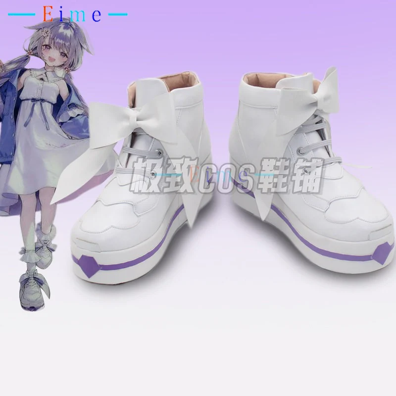 Обувь для косплея Vtuber Koseki Bijou, белые туфли из искусственной кожи, реквизит для косплея, карнавальные ботинки на Хэллоуин, изготовленные на заказ
Обувь для косплея Vtuber Koseki Bijou, белые туфли из искусственной кожи, реквизит для косплея, карнавальные ботинки на Хэллоуин, изготовленные на заказ