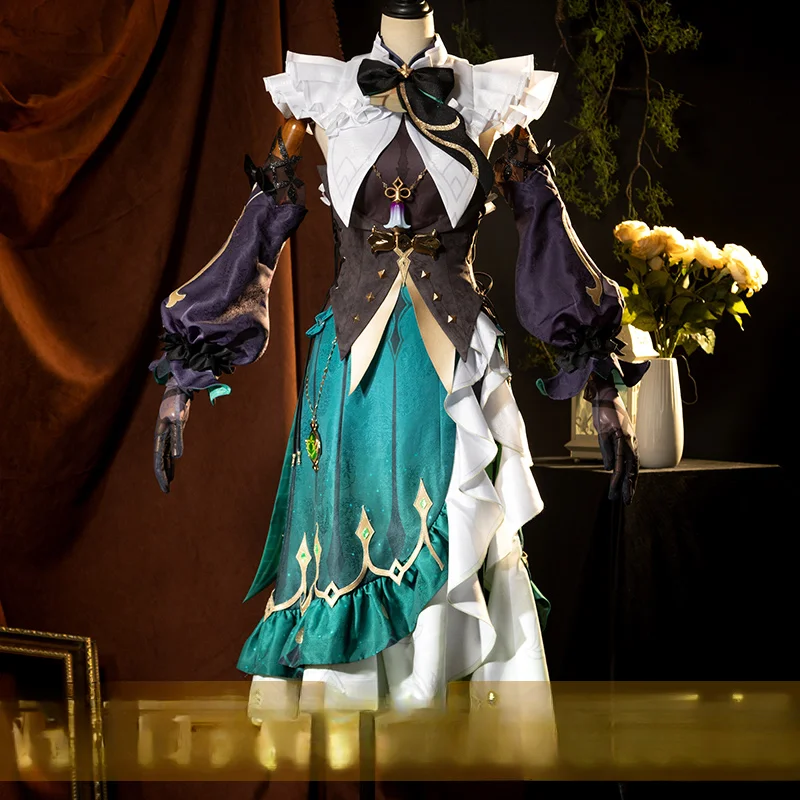 Genshin Impact Emilie Cosplay Costume Game Dress Uniform Women Girls For Fontaine Roses and Muskets Halloween Party
Genshin Impact Emilie Cosplay Costume Game Dress Uniform Women Girls For Fontaine Roses and Muskets Halloween Party