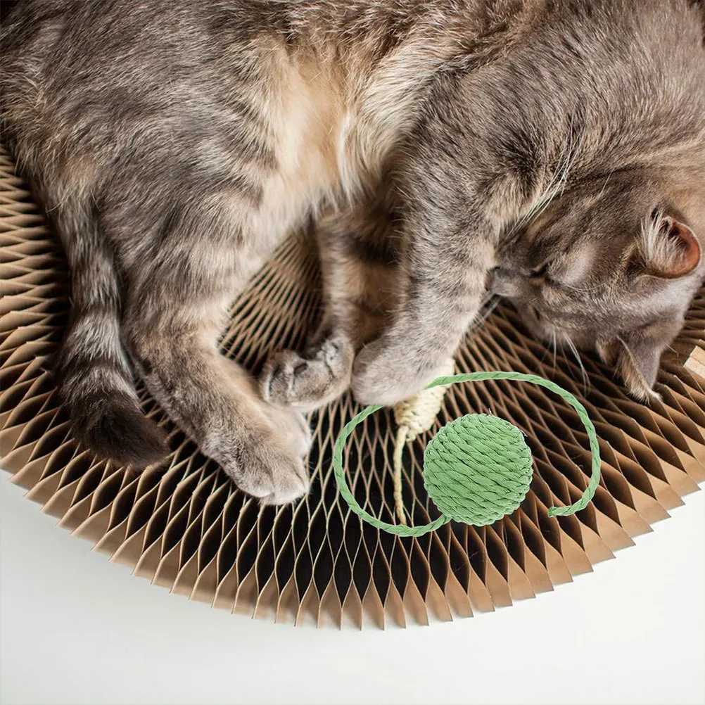 2Pcs Sisal Scratching Ball Replacement with Tail for Cat Climbing Frame Indoor Scratch Post Upgrade Cat Scratch Toy
2Pcs Sisal Scratching Ball Replacement with Tail for Cat Climbing Frame Indoor Scratch Post Upgrade Cat Scratch Toy