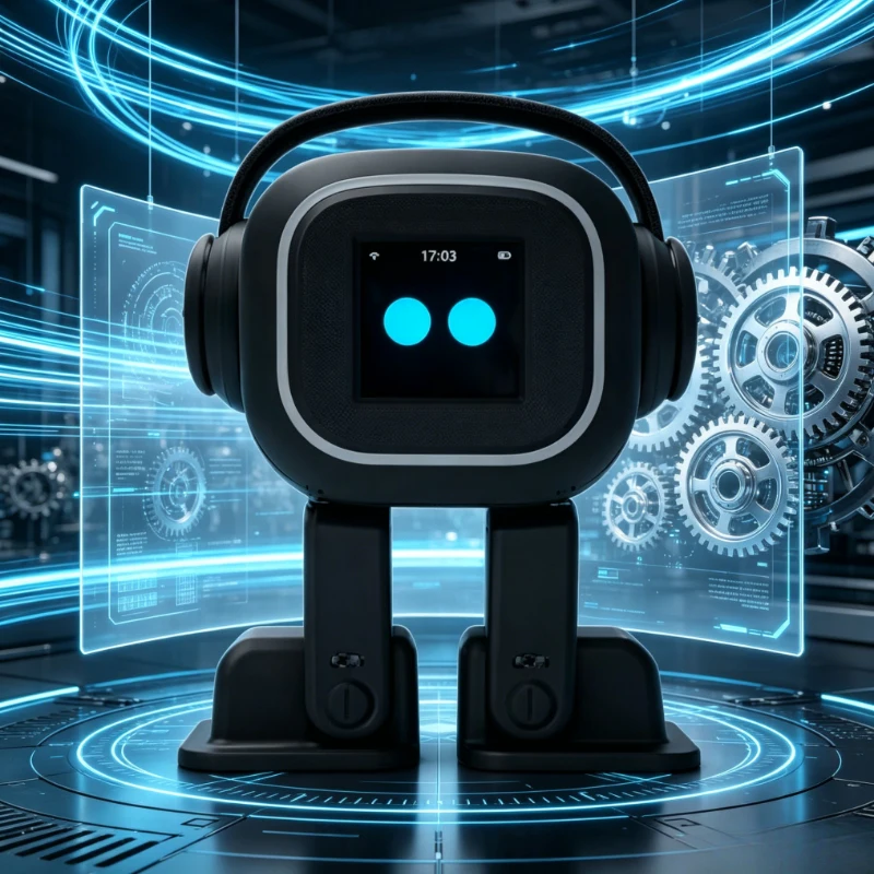 Robot Ollie, Smart Companion Robot with Emotional Perception, Touch Interactive AI Robot with Mood Feedback for Home
Robot Ollie, Smart Companion Robot with Emotional Perception, Touch Interactive AI Robot with Mood Feedback for Home
