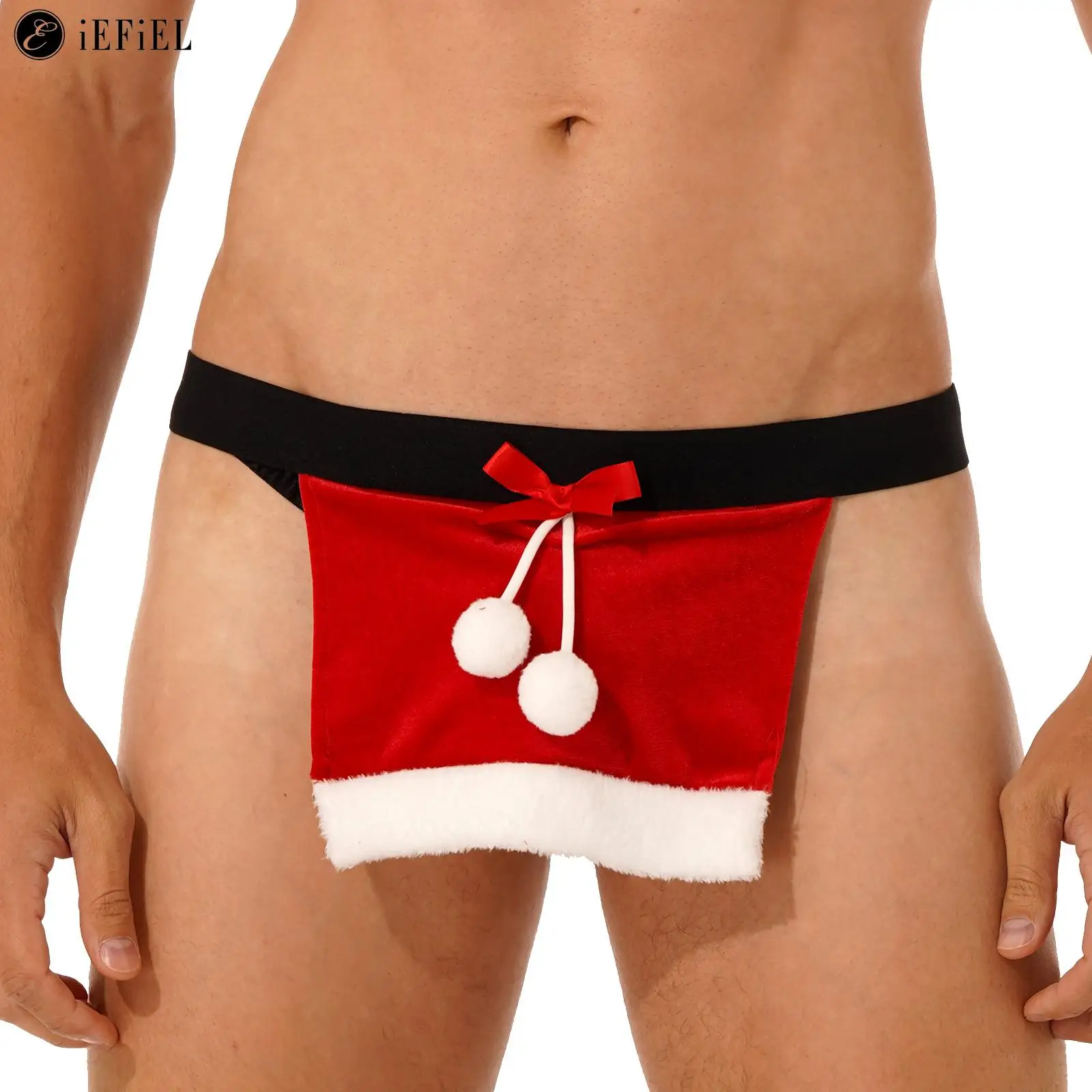 Mens Christmas Holiday Velvet Skirted G-string Thong T-back Underwear Xmas Santa Claus Costume Cosplay Role Play Fancy Dress Up
Mens Christmas Holiday Velvet Skirted G-string Thong T-back Underwear Xmas Santa Claus Costume Cosplay Role Play Fancy Dress Up