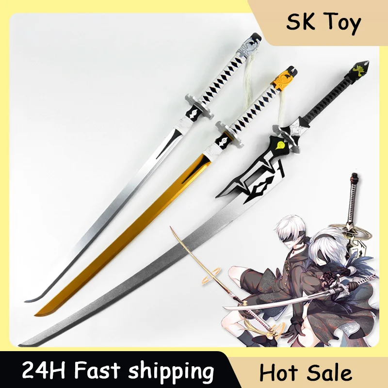 120cm NieR Game Peripherals Wooden Katana YoRHa 2B Longsword Cosplay Props Knife Toy Sword Role-playing Model Ornament Gifts
120cm NieR Game Peripherals Wooden Katana YoRHa 2B Longsword Cosplay Props Knife Toy Sword Role-playing Model Ornament Gifts