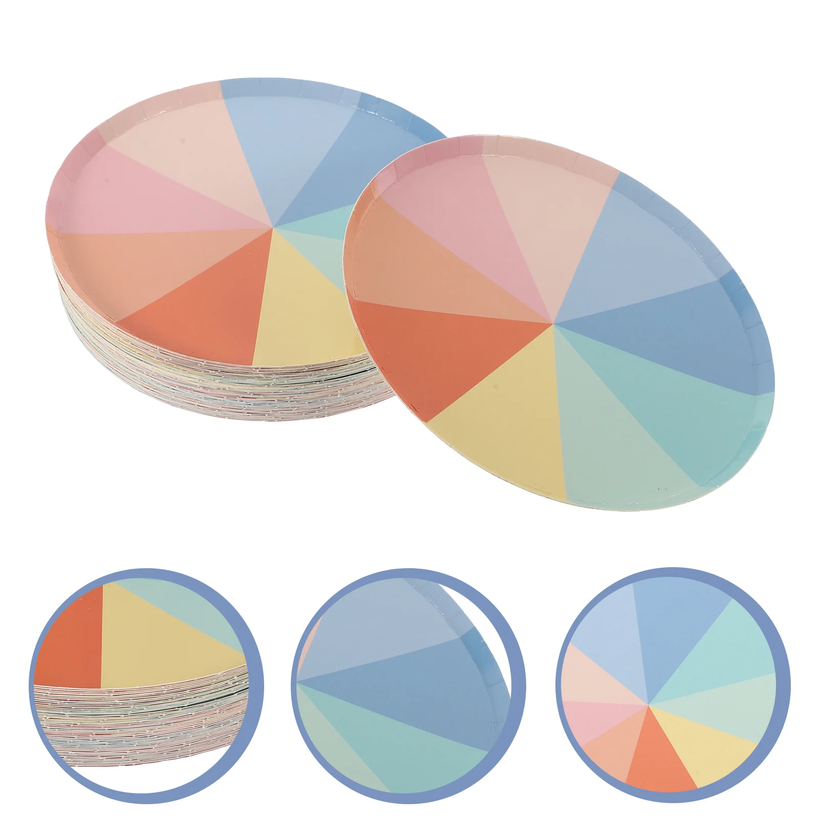 50 Pcs Party Cake Plate Festival Food Dinner Plates Multi-function Gathering Paper Tray Convenient
50 Pcs Party Cake Plate Festival Food Dinner Plates Multi-function Gathering Paper Tray Convenient