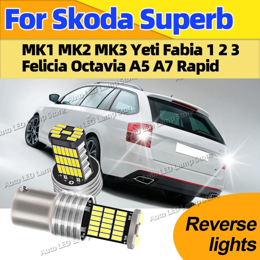 2PCS LED Reverse Light Backup Blubs 1156 Lamp For Skoda Superb MK1 MK2 MK3 Yeti Fabia 1 2 3 Felicia Octavia A5 A7 Rapid Roomster
2PCS LED Reverse Light Backup Blubs 1156 Lamp For Skoda Superb MK1 MK2 MK3 Yeti Fabia 1 2 3 Felicia Octavia A5 A7 Rapid Roomster