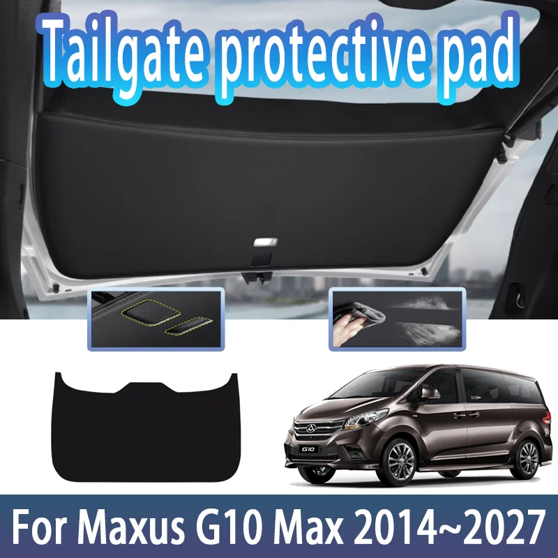 Для Maxus G10 Max 2014 ~ 2027 2020 защитная накладка на багажник автомобиля, защита от грязи, водонепроницаемая задняя панель, защитный коврик, аксессуары
Для Maxus G10 Max 2014 ~ 2027 2020 защитная накладка на багажник автомобиля, защита от грязи, водонепроницаемая задняя панель, защитный коврик, аксессуары