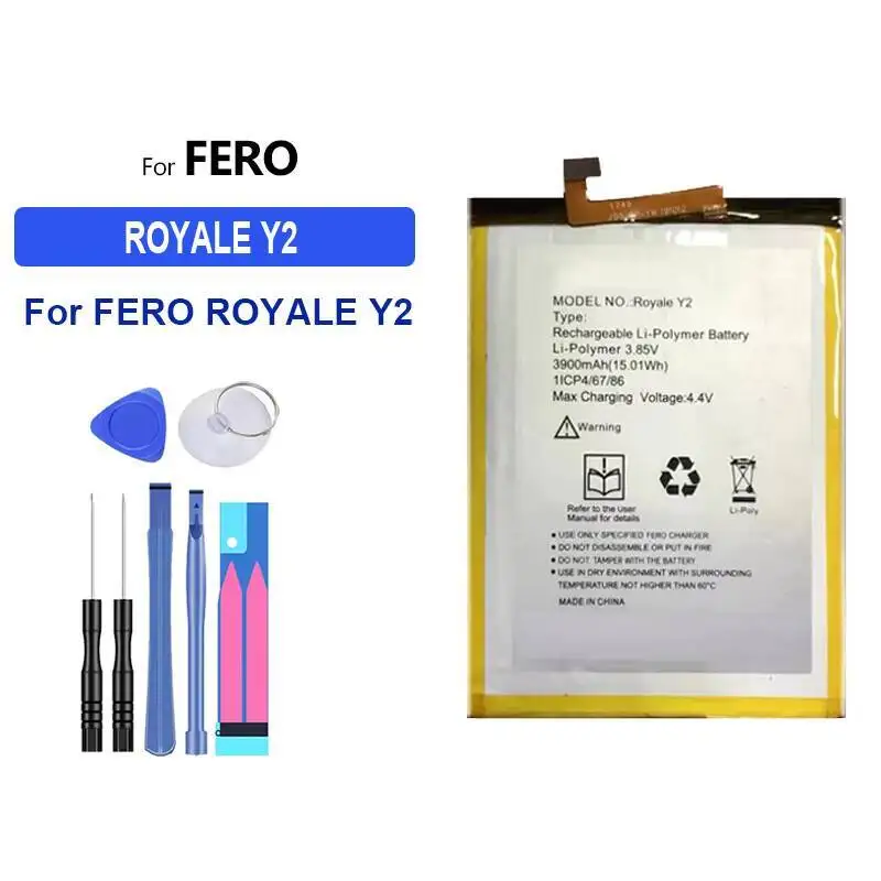 3900Mah For Fero Royale Y2 Mobile Phone Battery Reliable Power 
3900Mah For Fero Royale Y2 Mobile Phone Battery Reliable Power