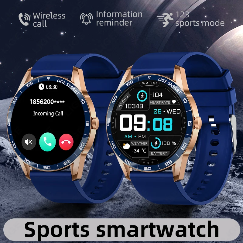 LIGE 2026 Voice Calling Smart Watch Men 1.38" HD IP68 Waterproof Sports Fitness Watches New Man Women Smartwatch For Android iOS
LIGE 2026 Voice Calling Smart Watch Men 1.38" HD IP68 Waterproof Sports Fitness Watches New Man Women Smartwatch For Android iOS
