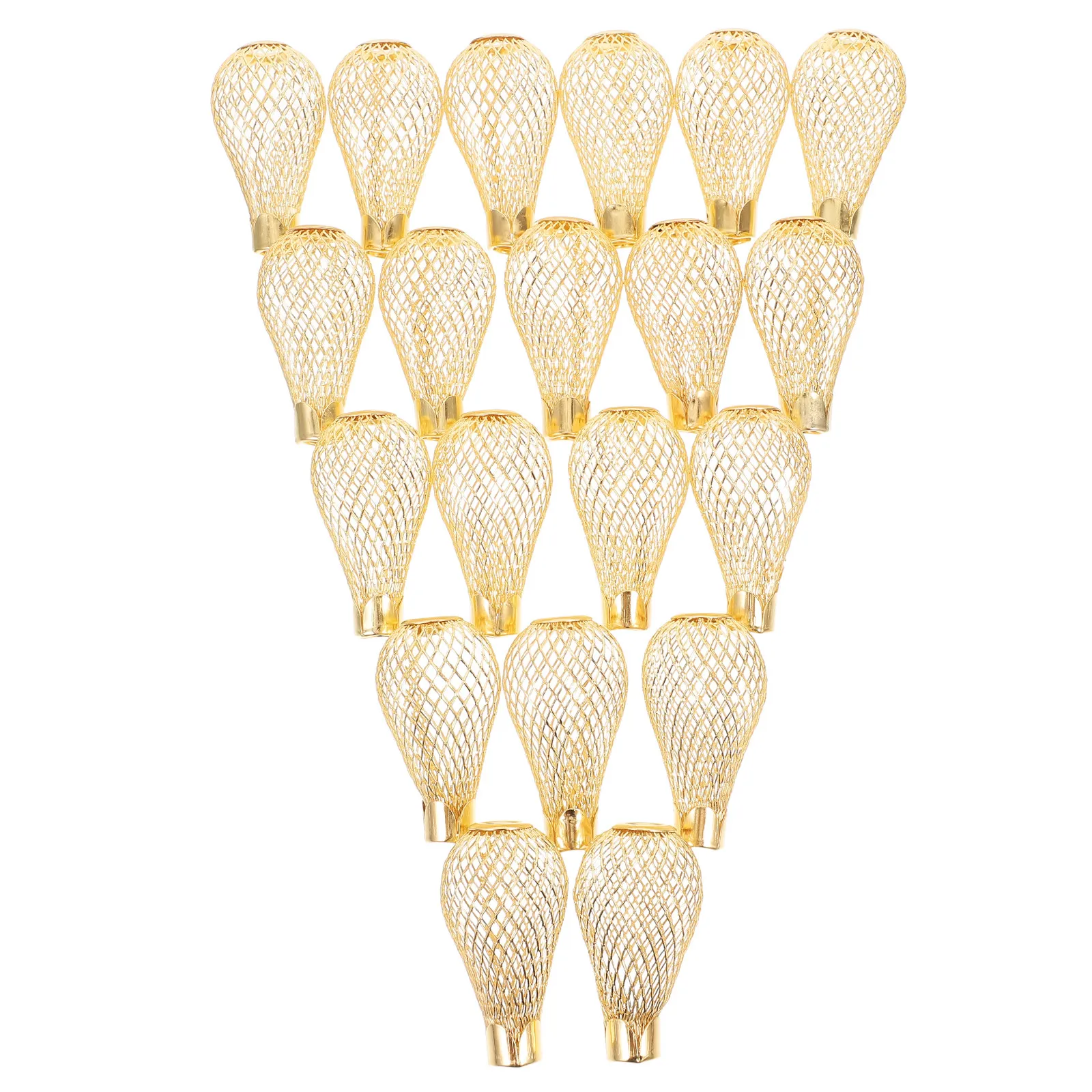 20Pcs Christmas String Lights Iron Hollow Lampshades DIY Mini Wire Cage Bulb Covers Pendant Light Shades for Xmas Party Room
20Pcs Christmas String Lights Iron Hollow Lampshades DIY Mini Wire Cage Bulb Covers Pendant Light Shades for Xmas Party Room
