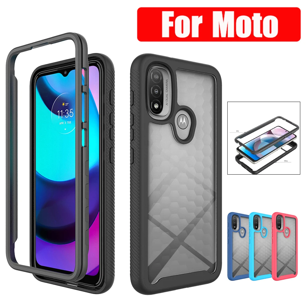 Transparent Shockproof Bumper Hybrid TPU+PC Phone Case For Motorola G13 G23 G53 Fundas Moto G22 G32 G52 G82 Back Case
Transparent Shockproof Bumper Hybrid TPU+PC Phone Case For Motorola G13 G23 G53 Fundas Moto G22 G32 G52 G82 Back Case