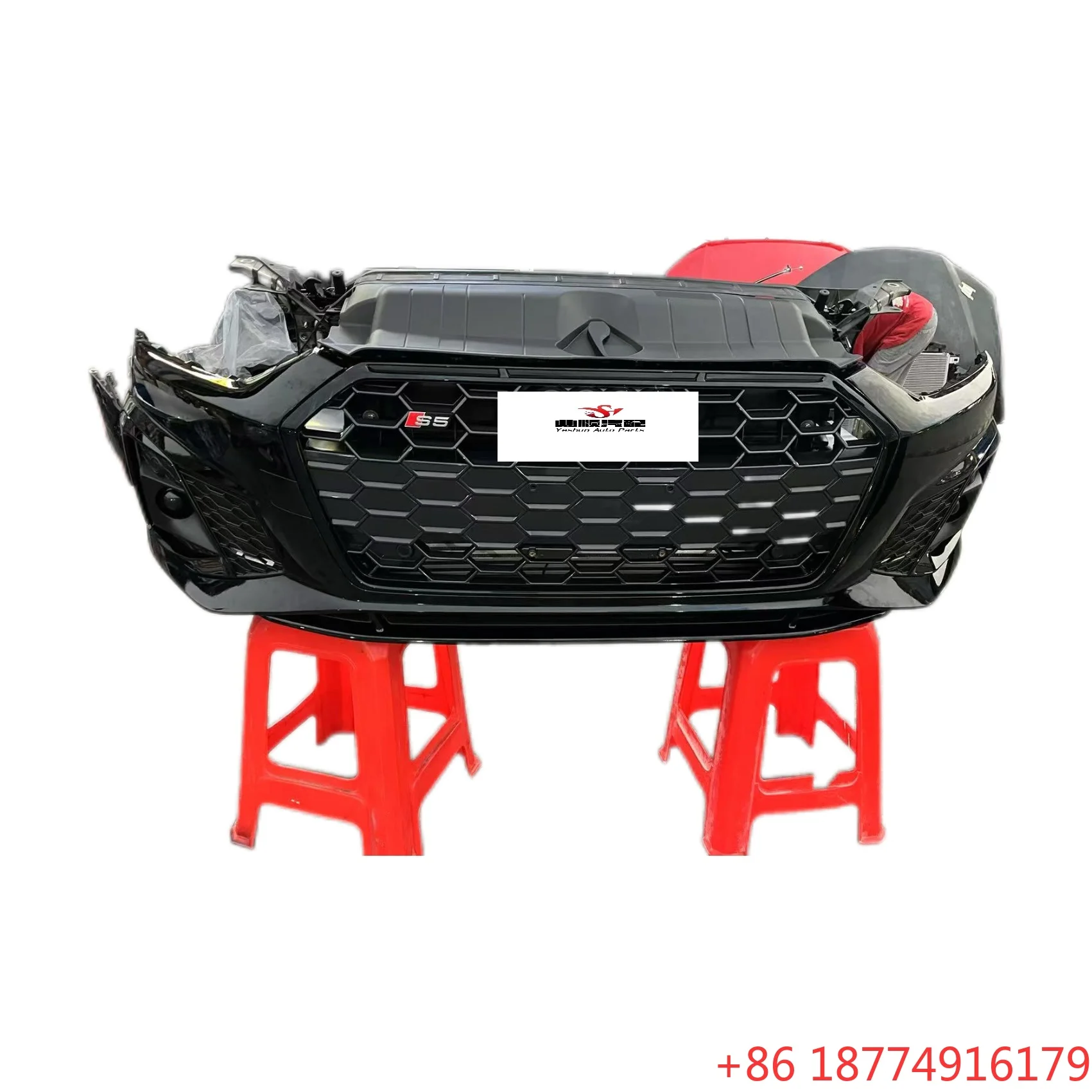 Original parts S5 car bumper body kit with radiator assembly for
Original parts S5 car bumper body kit with radiator assembly for