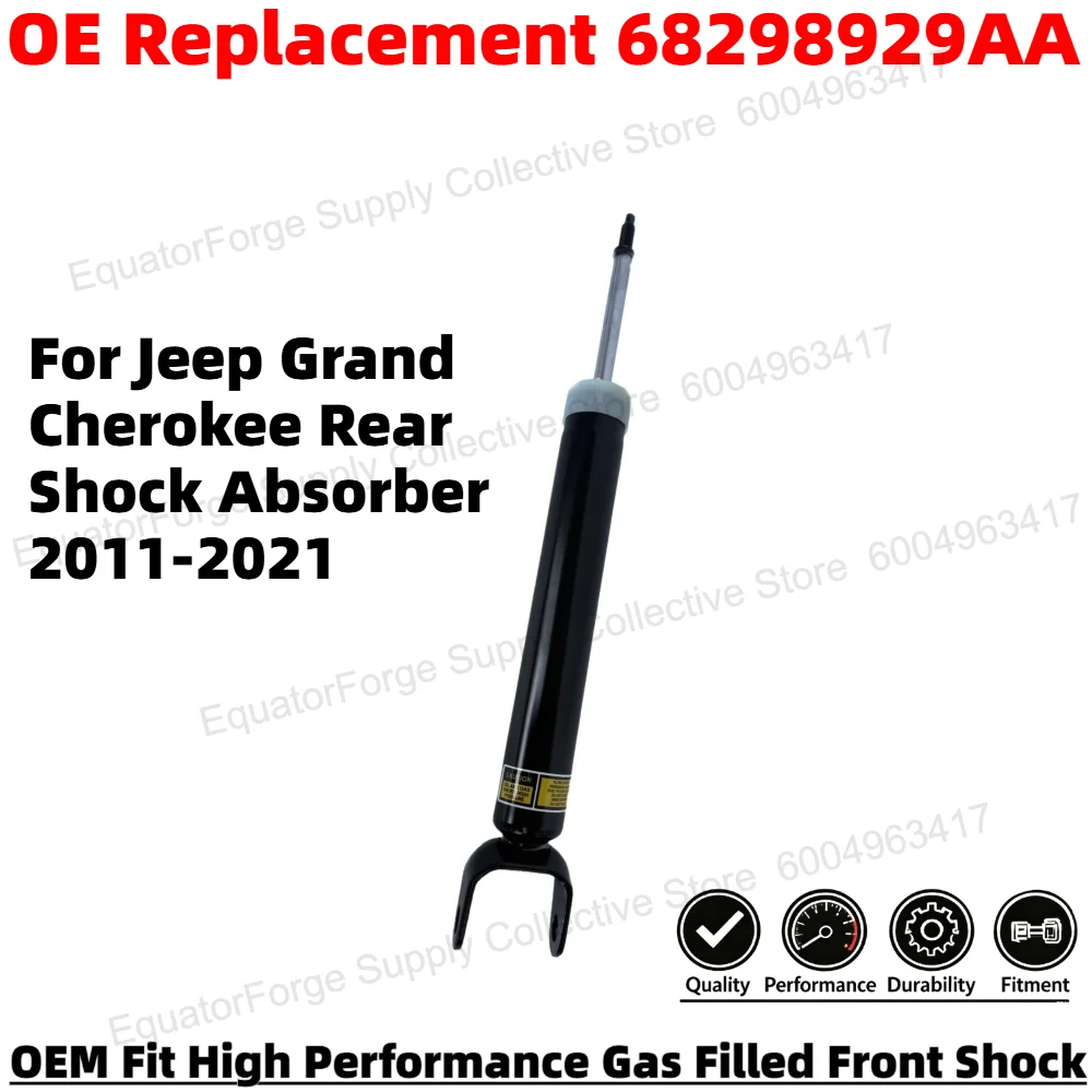 Comfortable Direct Fit High Stability Premium Durable Rear Shock Absorber for Jeep Grand Cherokee OE Number 68298929AA
Comfortable Direct Fit High Stability Premium Durable Rear Shock Absorber for Jeep Grand Cherokee OE Number 68298929AA