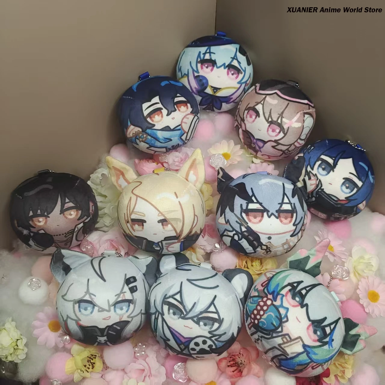 Game Lappland Lumen SilverAsh Thorns Arknights Cute Squeak Round Dango Bag Pendant Cosplay Cartoon Keychain Xmas Gift
Game Lappland Lumen SilverAsh Thorns Arknights Cute Squeak Round Dango Bag Pendant Cosplay Cartoon Keychain Xmas Gift