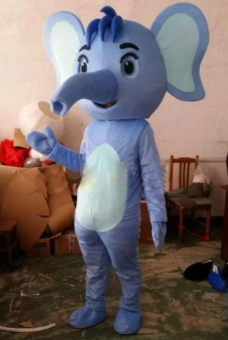 Cartoon Doll Dumbo Mascot Costum Elephant Cosplay Fancy Dress Outfit Halloween Character Outfit Attractive Outfit Birthday Party
Cartoon Doll Dumbo Mascot Costum Elephant Cosplay Fancy Dress Outfit Halloween Character Outfit Attractive Outfit Birthday Party