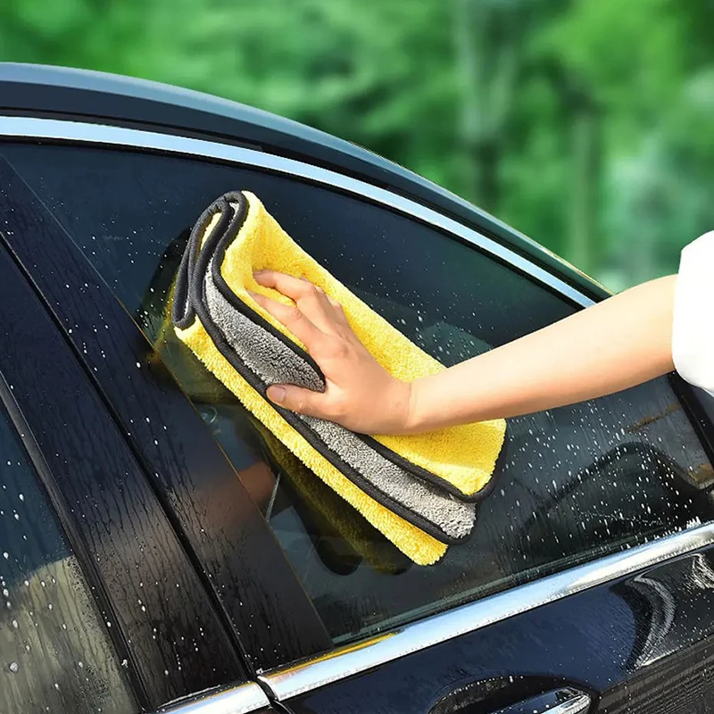 Thickened Microfiber Car Wash Towel Super Absorbent Car Washing Cloth Soft and Lint-Free No Damage to Paint Cleaning Accessories
Thickened Microfiber Car Wash Towel Super Absorbent Car Washing Cloth Soft and Lint-Free No Damage to Paint Cleaning Accessories