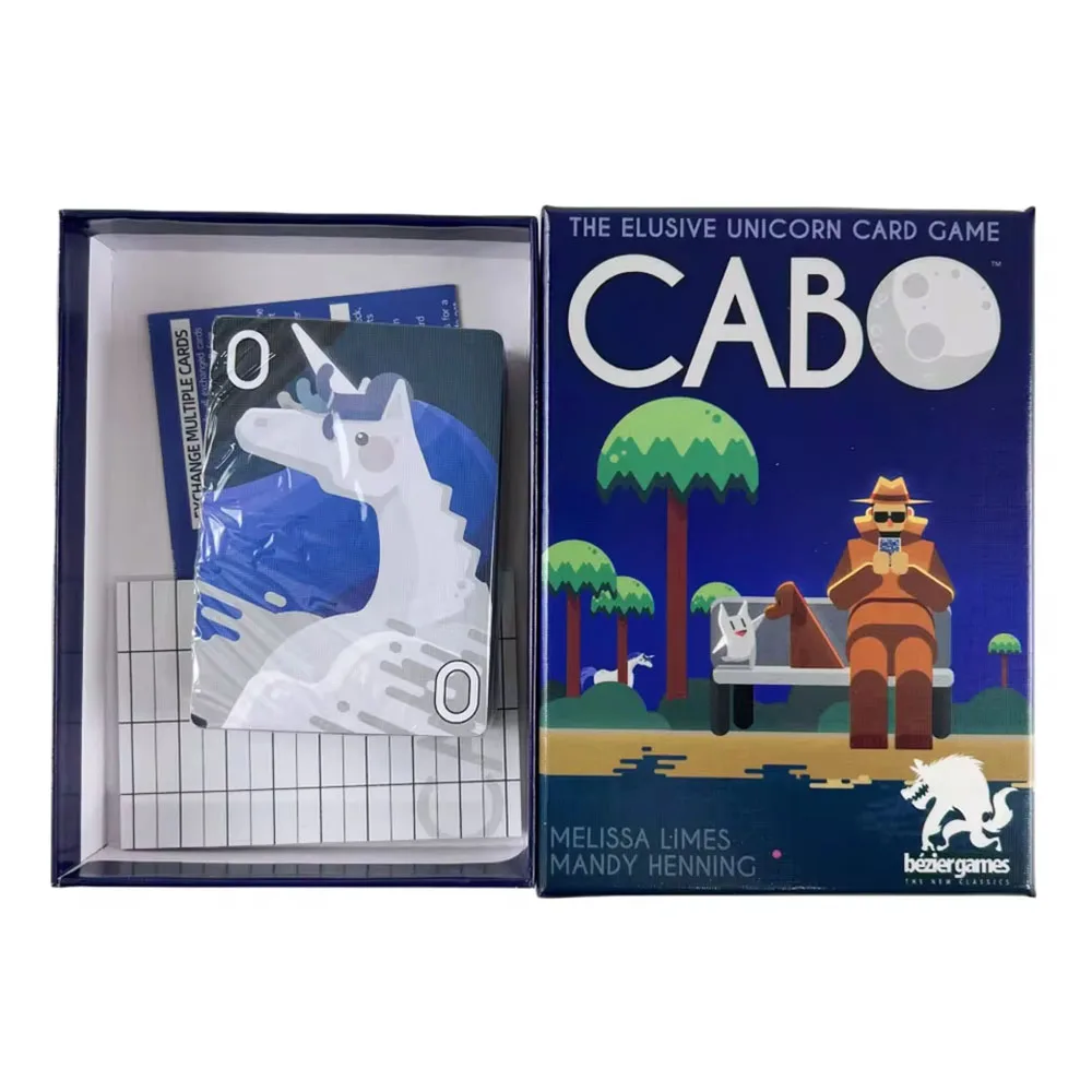 Карточная игра CABO подходит для коллекционеров, сувениры для праздничной вечеринки, подарки на Хэллоуин, рождественские подарки
Карточная игра CABO подходит для коллекционеров, сувениры для праздничной вечеринки, подарки на Хэллоуин, рождественские подарки