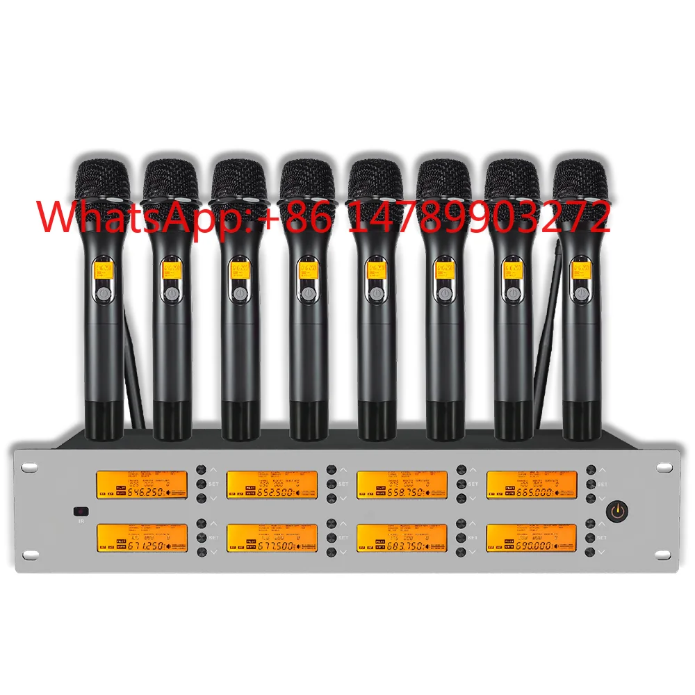 LS3 Audio UHF Wireless Microphone 640-690MHz Rechargeable XLR Mic Professional Stage Vocal Equipment
LS3 Audio UHF Wireless Microphone 640-690MHz Rechargeable XLR Mic Professional Stage Vocal Equipment