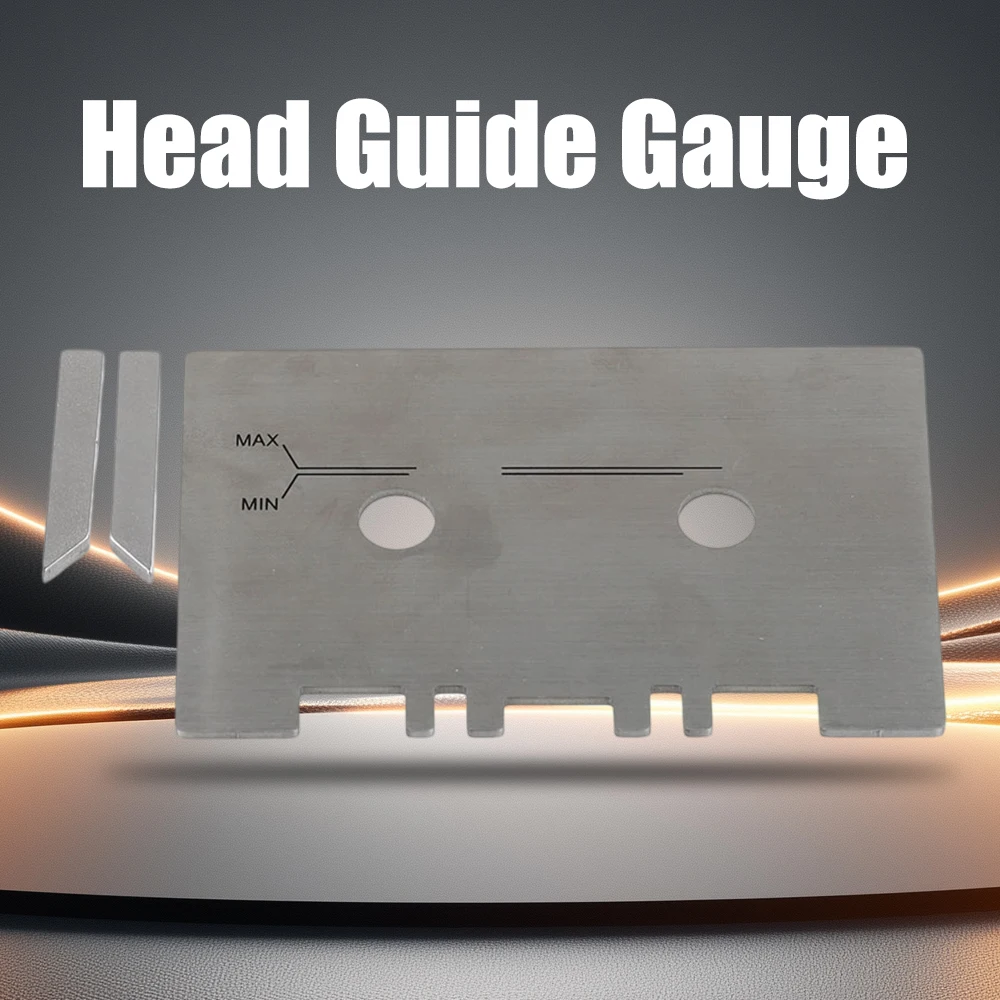 Head Guide Gauge Cassette Cauge Set Mechanical Alignment Metal Guide Set with 2pcs Check Bar Aluminum Alloy Easy To Install
Head Guide Gauge Cassette Cauge Set Mechanical Alignment Metal Guide Set with 2pcs Check Bar Aluminum Alloy Easy To Install