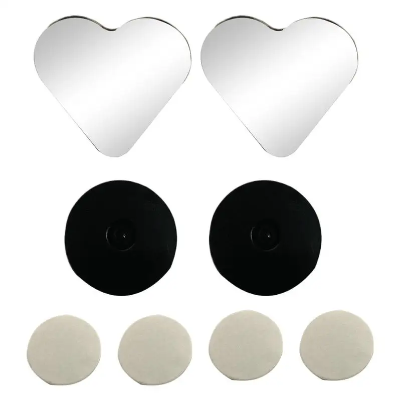 Convex Rearview Mirror 1 Pair Cute Heart Shape Side Mirror Rearview Mirror Auxiliary Car Accessories For Car SUVs Trucks
Convex Rearview Mirror 1 Pair Cute Heart Shape Side Mirror Rearview Mirror Auxiliary Car Accessories For Car SUVs Trucks