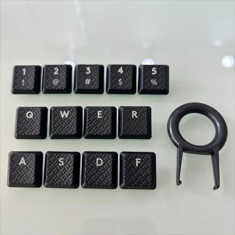 Textured Tactile Backlight 13 Keycap Replacement for GL Tactile Switch Logit G813/G815/G913/G915 TKL RGB Keyboard (Black )
Textured Tactile Backlight 13 Keycap Replacement for GL Tactile Switch Logit G813/G815/G913/G915 TKL RGB Keyboard (Black )