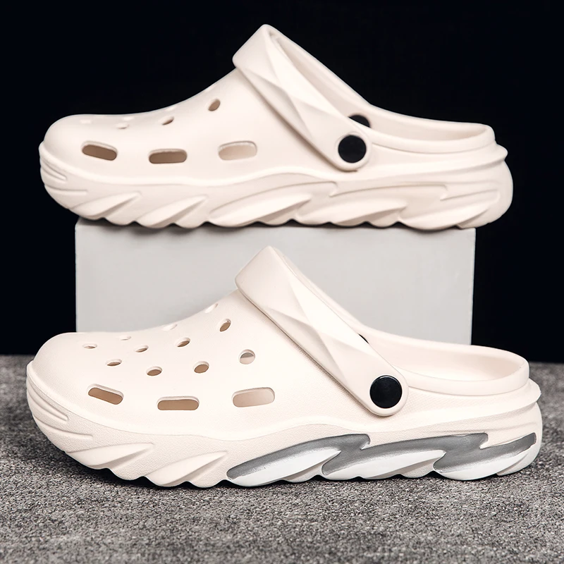 New Men Sandal Summer Slippers Garden Shoes Anti-slip Waterproof Clogs Outdoor Beach Sandals Male Casual Indoor Flip Flops Home
New Men Sandal Summer Slippers Garden Shoes Anti-slip Waterproof Clogs Outdoor Beach Sandals Male Casual Indoor Flip Flops Home