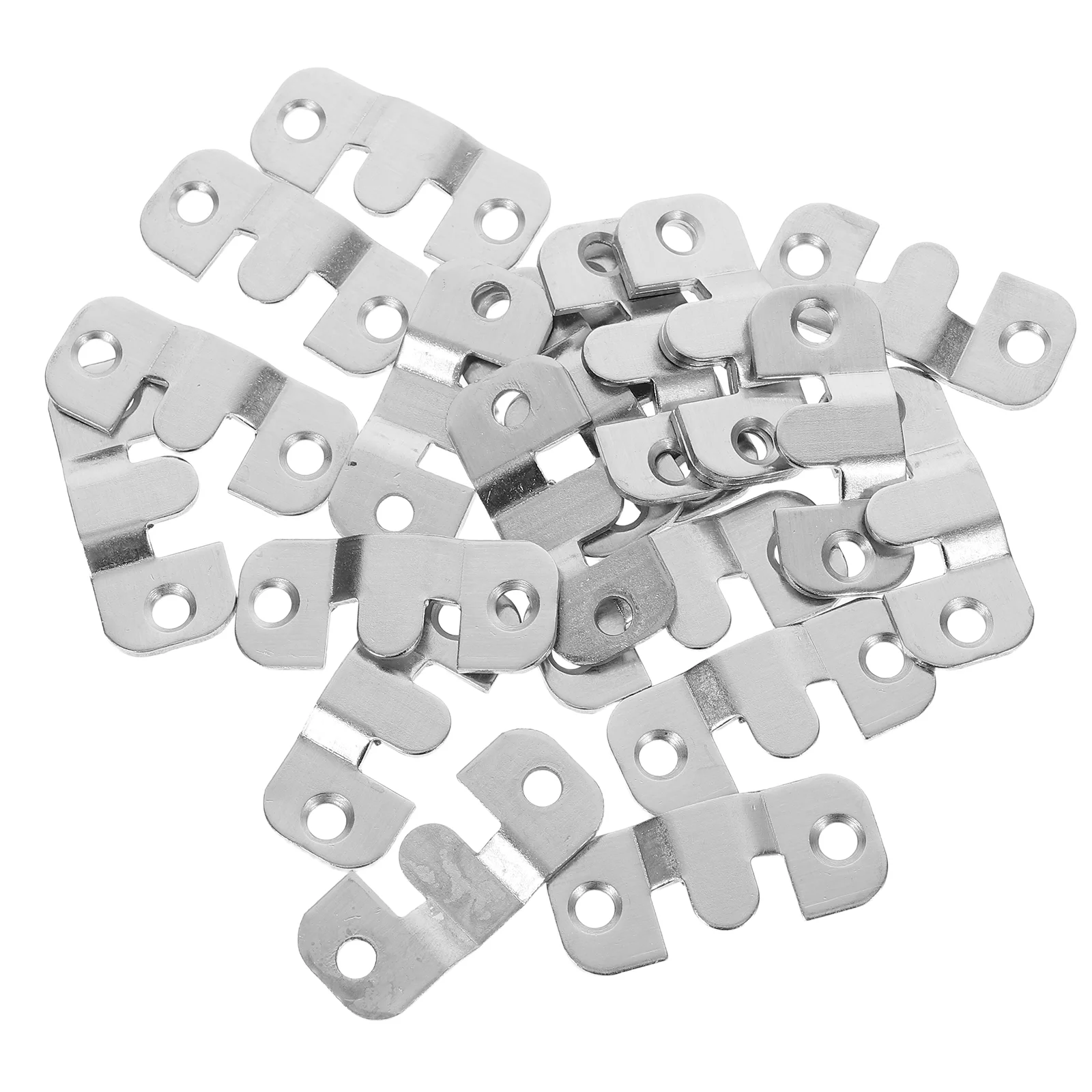 20 PCS Photo Frame Hanging Picture Back Buckle Brackets Heavy-duty Mounting Hardware Hangers Iron Clips
20 PCS Photo Frame Hanging Picture Back Buckle Brackets Heavy-duty Mounting Hardware Hangers Iron Clips