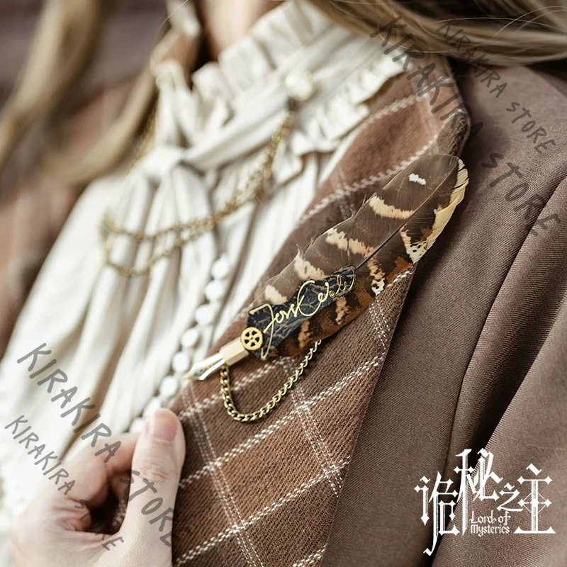 Fors Wall Series Limited Legal Edition Official Signature Water-dipped Quill Brooch Lord of Mysteries Genuine Breastpin Ornament
Fors Wall Series Limited Legal Edition Official Signature Water-dipped Quill Brooch Lord of Mysteries Genuine Breastpin Ornament