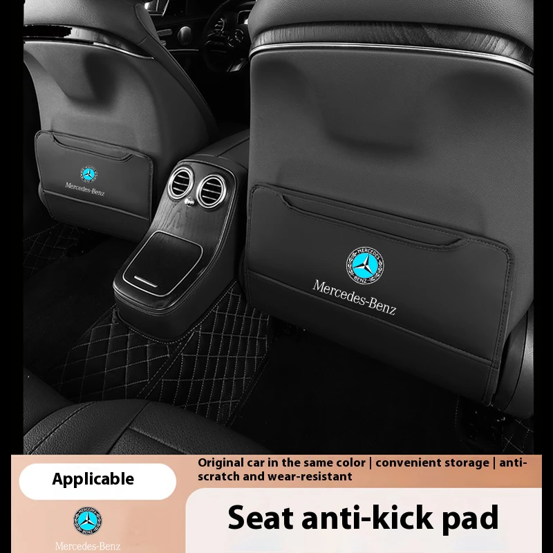 Mercedes-Benz A B C E V R-Class A45 C43 CLA GLA GLB GLC GLE SLK SL Car Seat Back Protection Anti-Kick Pad Rear Seat Storage Bag
Mercedes-Benz A B C E V R-Class A45 C43 CLA GLA GLB GLC GLE SLK SL Car Seat Back Protection Anti-Kick Pad Rear Seat Storage Bag