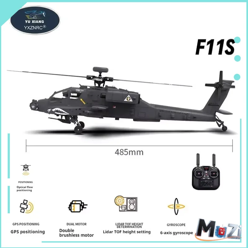 Yuxiang Apache F11S 6-осевой гироскоп RC вертолет GPS 3D моделирование дистанционное управление модель вертолета RHSKY игрушка для взрослых мальчиков
Yuxiang Apache F11S 6-осевой гироскоп RC вертолет GPS 3D моделирование дистанционное управление модель вертолета RHSKY игрушка для взрослых мальчиков