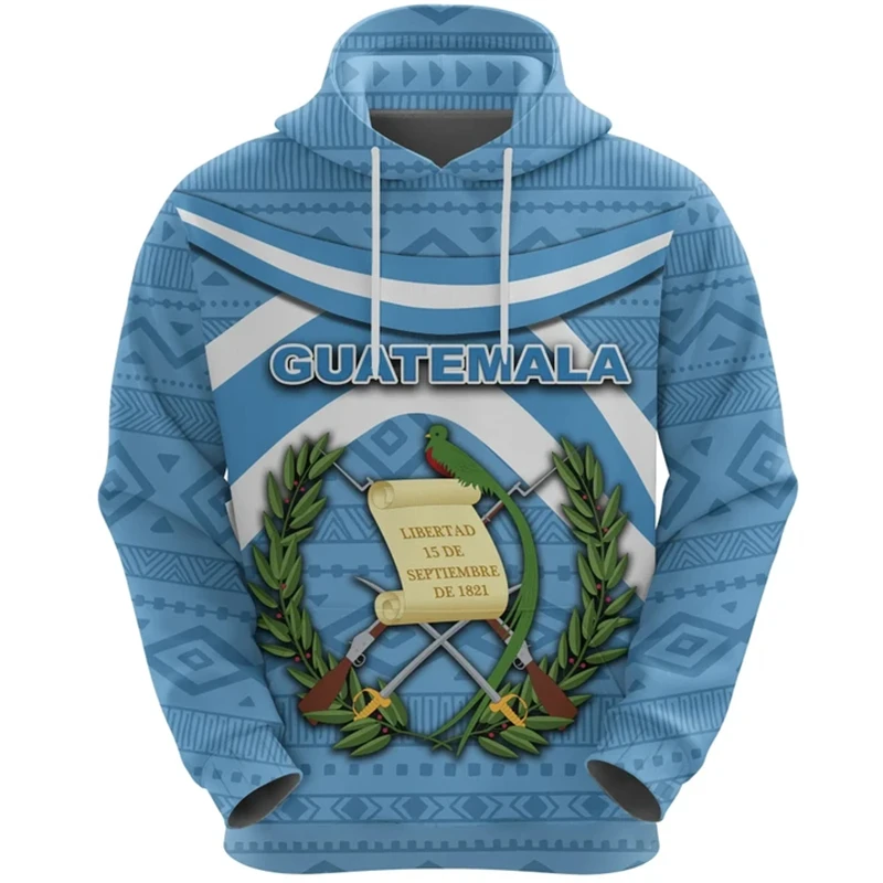 Guatemala Falg Hooded Sweatshirts New Fashion Sports Fitness Guatemalan National Emblem 3D Print Hoodie Long Sleeve Pullovers
Guatemala Falg Hooded Sweatshirts New Fashion Sports Fitness Guatemalan National Emblem 3D Print Hoodie Long Sleeve Pullovers