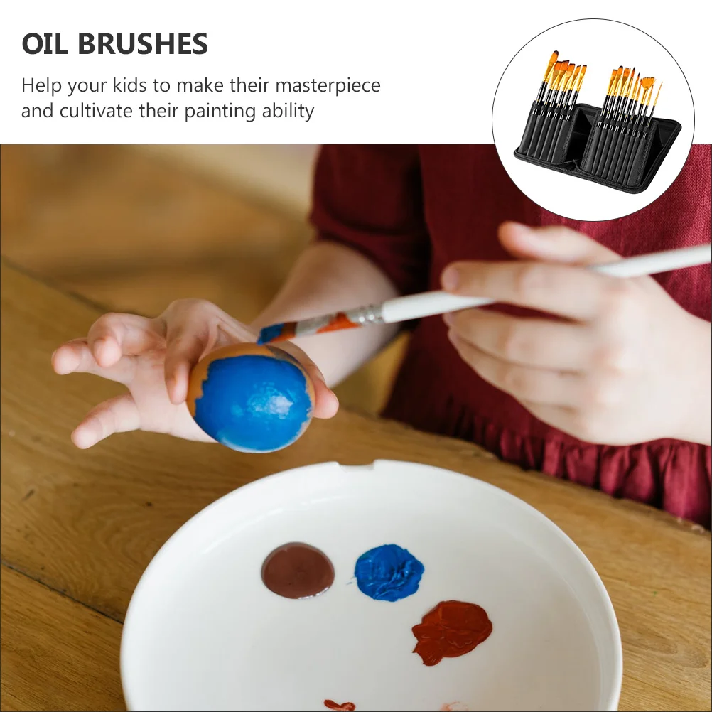 1Set Oil Painting Brush Set Premium Wooden Handle Nylon Hair Portable Art Brush for Painting Watercolor Craft Drawing Tools
1Set Oil Painting Brush Set Premium Wooden Handle Nylon Hair Portable Art Brush for Painting Watercolor Craft Drawing Tools