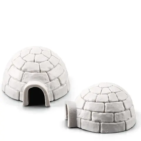 10 Pz Modelli Animali Polari Realistici Orso Polare Sigillo Coniglio Balena Pinguino Delfino Volpe Capra Leoni Marini Igloo Montessori Giocattoli Animali