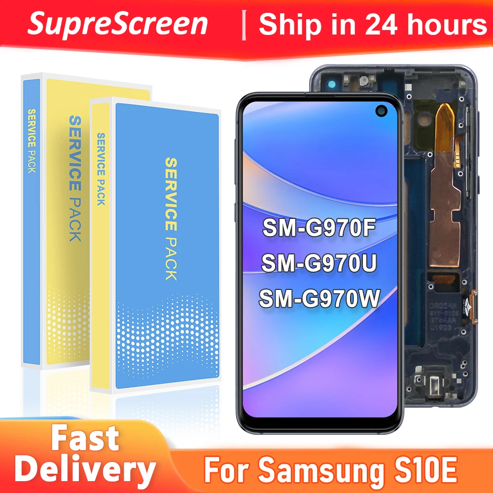 TFT S10E Дисплей для Samsung S10e G970 G970F G970W G970U ЖК-дисплей Замена дигитайзера сенсорного экрана для экрана Samsung S10E
TFT S10E Дисплей для Samsung S10e G970 G970F G970W G970U ЖК-дисплей Замена дигитайзера сенсорного экрана для экрана Samsung S10E