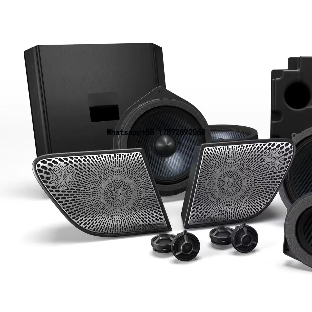 Benzz Vito V260 V300 Sound Package W447 W448 Single 150W RMS Stereo Speaker DSP Subwoofer DC 12V Rechargeable Battery
Benzz Vito V260 V300 Sound Package W447 W448 Single 150W RMS Stereo Speaker DSP Subwoofer DC 12V Rechargeable Battery