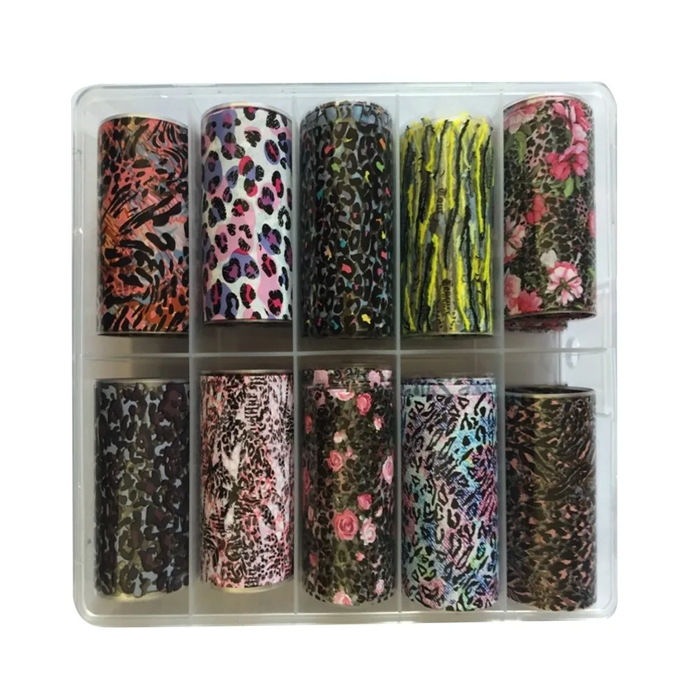 Professional The Starry Sky Nail Foils Stripe Pattern Leopard Print Nail Art Stickers Sequin Effect Nail Stickers Manicure DIY
Professional The Starry Sky Nail Foils Stripe Pattern Leopard Print Nail Art Stickers Sequin Effect Nail Stickers Manicure DIY
