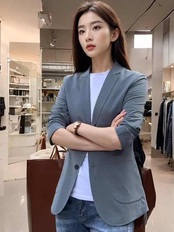 Loose Fit Casual British Style Men's Suit Jacket Spring Autumn New Arrival Versatile Comfortable Fashion Urban Single Button
Loose Fit Casual British Style Men's Suit Jacket Spring Autumn New Arrival Versatile Comfortable Fashion Urban Single Button